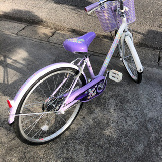ブリジストン女の子用22インチ美品自転車