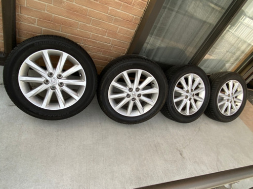 レクサスCT 純正アルミホイール、タイヤ付き 4本セット