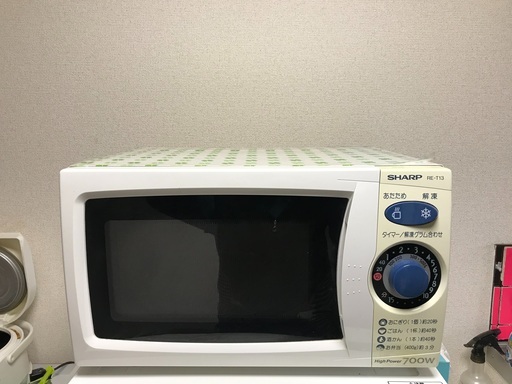 お取引決定【1.27〜28引取限定　三重】シャープ電子レンジ