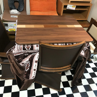 リサイクルショップ八光 田上店】ハイタイプこたつ ダイニングこたつ 4