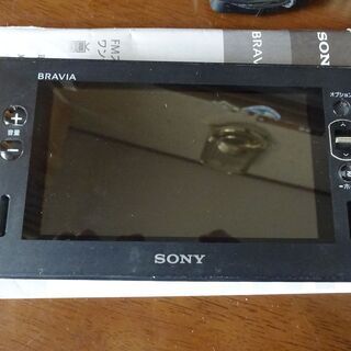 ★値下げしました‼◆SONY BRAVIA XDV-S700 5型ワンセグTVの画像