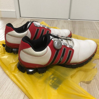 ゴルフシューズ　adidas ボア　27.5cm 中古