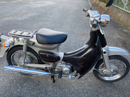 売約済み　ホンダ　リトルカブ　茶/銀　４スト　リアタイヤなど新品　MAX60キロ　福岡市