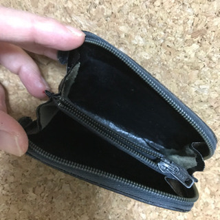 革製小銭入れの画像