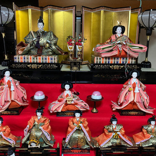 雛飾り　7段　無料