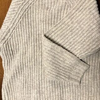 【古着】★Vネック・メンズ・ラグラン袖セーター　サイズL　　☆彡の画像
