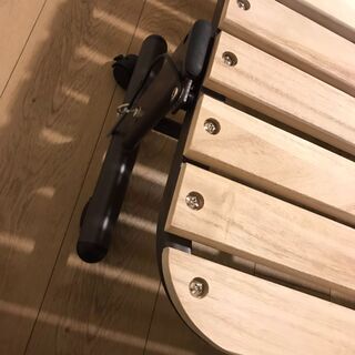【引取限定】ニトリ　折りたたみスノコベッド(ハングW100)　未使用の画像