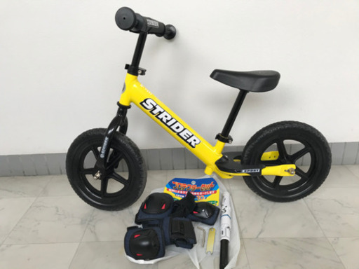 STRIDER ：スポーツモデル《イエロー》ストライダー正規品 バランス感覚を養う ランニングバイク 公式ショップ 安心2年保証 送料無料 ペダルなし自転車 公園 誕生日プレゼント 子供 男の子 女の子 おもちゃ 1歳 2歳 3歳 4歳