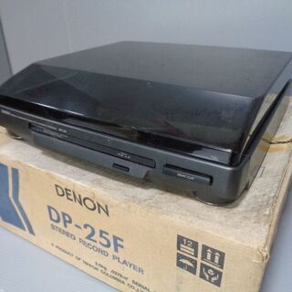 ☆★おそらく未使用品　ＤＥＮＯＮ　レコードプレーヤー　ＤＰ－２５Ｆ　元箱付きの画像