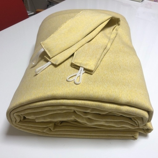【中古】ニトリの2級遮光・防炎カーテン「ノーチェ」150×178cm 2枚1組