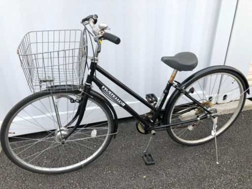 No.167【6段変速 LEDオートライト】★激安★ 中古自転車 ママチャリ  27インチ 軽整備済み 安い 防犯登録 藤沢 横浜 神奈川