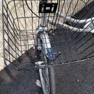  【取引中】26型 自転車 シティサイクル（シルバー/シングルシフト） FW-B260BA-BC-BAAの画像