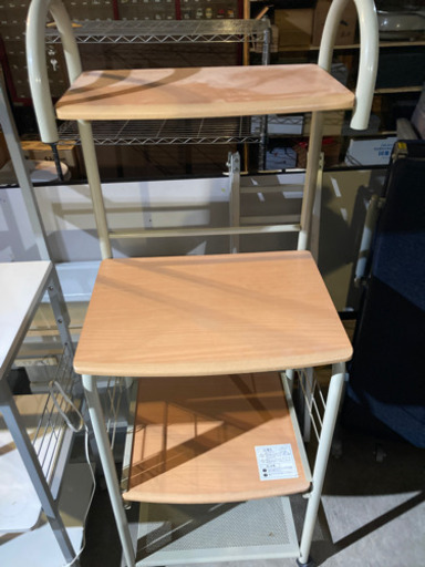 レンジ台　木目