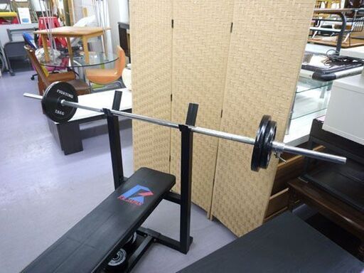 ファイティングロード ベンチプレスセット 100kg バーベル プレート ベンチ トレーニング 筋トレ FIGHTING ROAD 札幌市手稲区