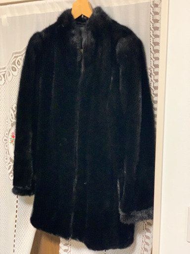 サガミンク　毛皮コート　美品