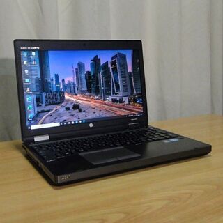 ご購入頂きました 特価！超美品 高速・高性能ノートPC 15.6インチ HP ProBook 6570b Core i5 メモリー8GB 240GB SSD（新品）Win10 pro Offioce 2019 pro 搭載 WiFi DVD-RW Webカメラ搭載の画像