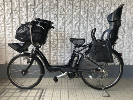 電池良 子供乗せ 電動アシスト３人乗り 自転車 幼児2人同乗 ヤマハ パス pass