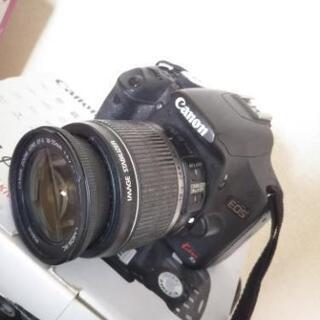 【ジャンク】Canon EOS kiss X3 カメラ、望遠レンズの画像