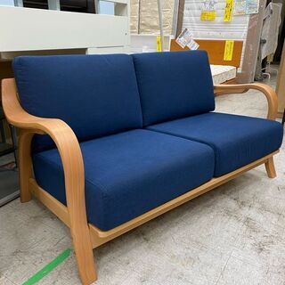 【愛品館 江戸川店】KEYUCA　２Pソファ　ソファ　ID:156-008641-007　配送可　代引き配送可（代引きの場合は現金のみのお取り扱いになります）の画像
