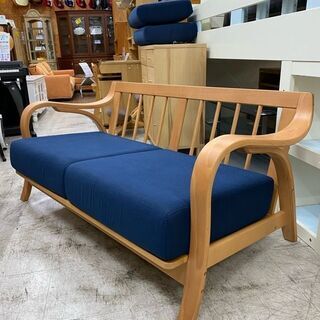 【愛品館 江戸川店】KEYUCA　２Pソファ　ソファ　ID:156-008641-007　配送可　代引き配送可（代引きの場合は現金のみのお取り扱いになります）の画像