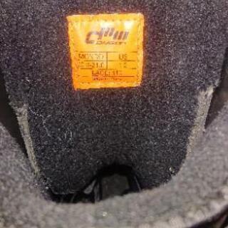 子供用スノーボード一式　板、ビンディング、ブーツ３点の画像