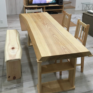 ✨木製ダイニングテーブルセット✨