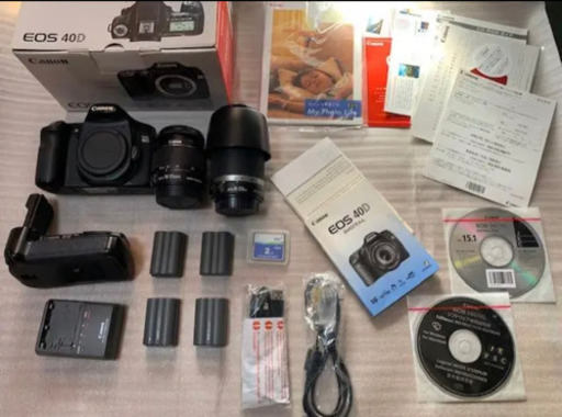 Canon EOS 40D+レンズ×2+@ すぐ使えるセット