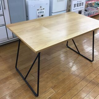 トレファク鶴ヶ島店】無印良品 折りたたみテーブル オーク材