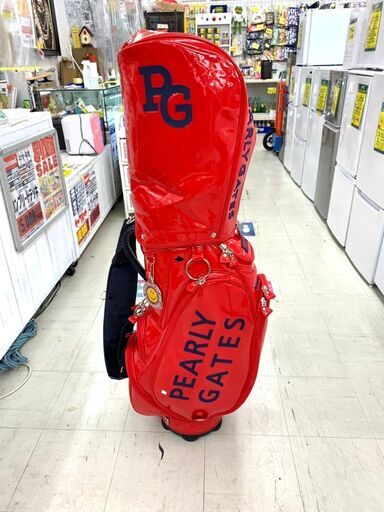 【別館】PEARLY GATES エナメル キャディバッグ、販売中！【SP2763】