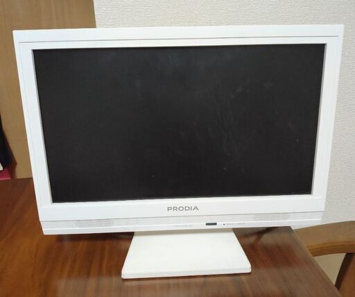 液晶テレビ　PRODIA　リモコン、ケーブル、B-CASカード付