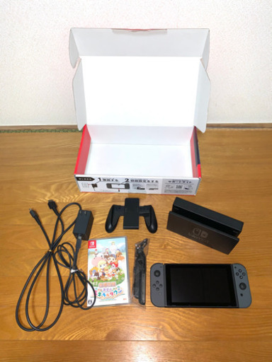 任天堂Switch本体(グレー)/ソフト同梱版