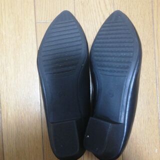 新品　パンプス黒　24の画像