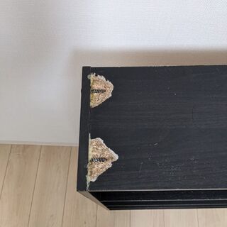 無料！　スリムラック　山善 本棚 コミック収納ラック 4段 幅60×奥行17×高さ89cm 耐荷重50kg ダークブラウン CMCR-9060(DBR)の画像