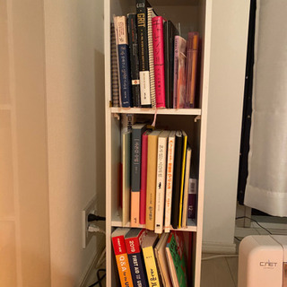 本棚(白) - 無料ですの画像