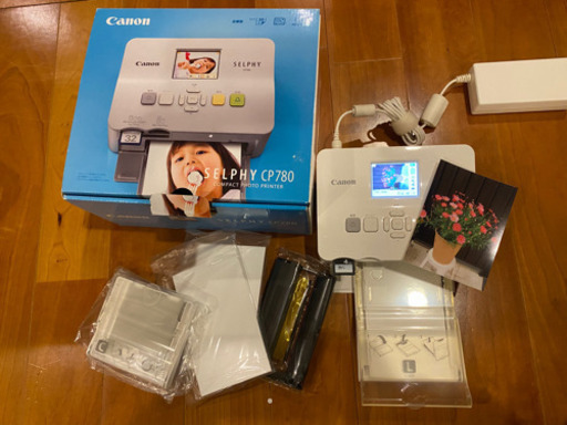 Canon キャノンSELPHY CP780 ミニ写真プリンター変えインク・用紙付き