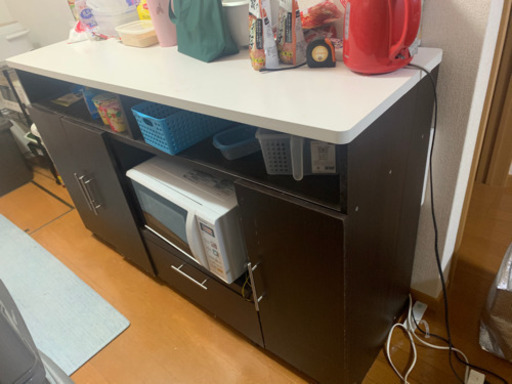折り畳み食器棚