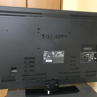 テレビ　TOSHIBA REGZA 32型の画像