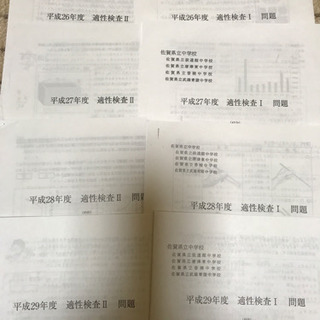 佐賀県　中学　問題集の画像