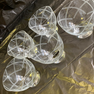 値下げ　冷茶碗セット