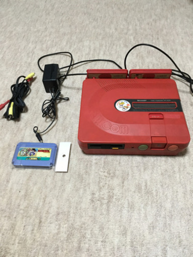 ツインファミコン　ファミコン　ファミリーコンピューター　シャープ　SHARP レア