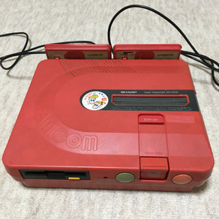 ツインファミコン　ファミコン　ファミリーコンピューター　シャープ　SHARP レアの画像