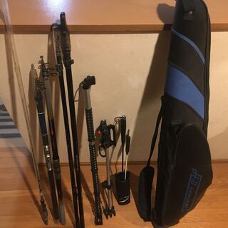 釣り竿　まとめ売り　ケース、ロッドスタンド等付き　 DAIWA ...