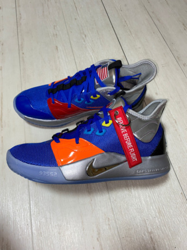 ナイキ　PG3 NASA BLUE 27.5cm