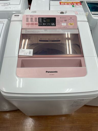 パナソニック　8.0㎏全自動洗濯機　NA-FA80H1　2014年製
