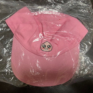 新品未使用　WEGO　フェイスプリントプルオーバー　キャップ　帽子　【KAKAO FRIENDS × WEGO】　ピンクの画像