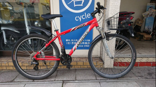 【人気のジャイアント】お買い得車登場❗️ロック3 Sサイズ　身長160cmまで　3x7段変速　26インチ2.3タイヤ