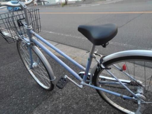 中古自転車１３１４　２７インチ　３段ギヤ　LEDオートライト 1/24（日)臨時休業です