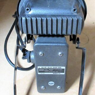 ☆OHM オーム電機 OHR-155 ハロゲンセンサーライト◆防雨タイプの画像