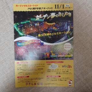 タオル美術館イルミネーションの画像