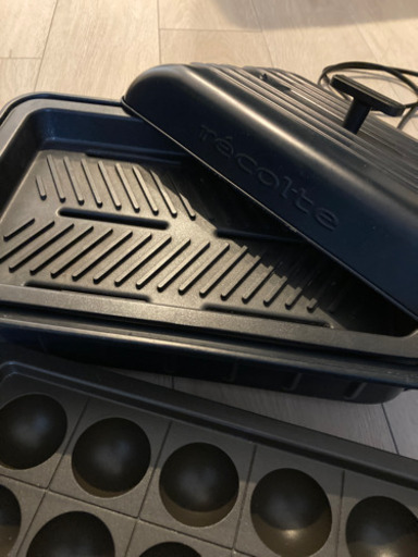 【最終お値下】レコルト ホームBBQ ホットプレート